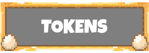Tokens section header
