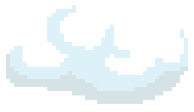 Decorative cloud element one