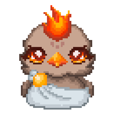 Fire element Pok character