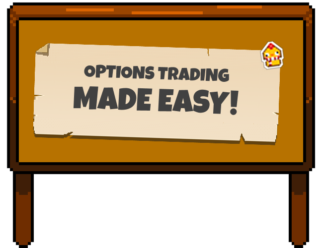 Options Trading Made Easy signboard