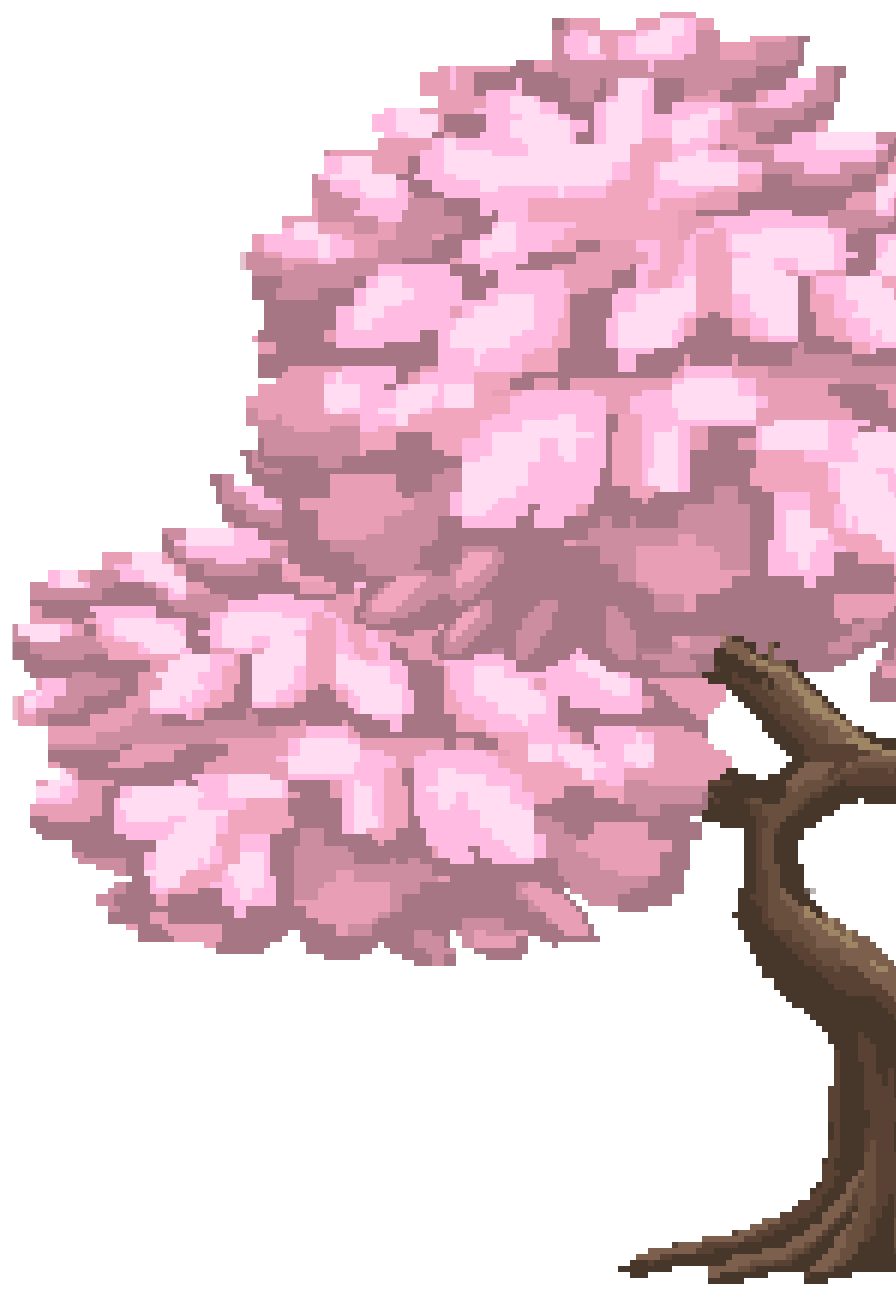 Background tree decoration